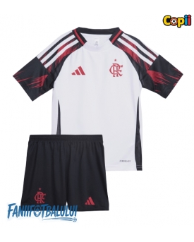 Flamengo Echipament de Fotbal Replică 2025-26 Copii Deplasare (+ Șorturi)